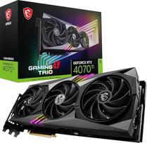 MSI GeForce RTX 4070 Ti Gaming X Trio 12G vaizdo plokštė – NVIDIA RTX 4070 Ti, 12GB GDDR6X atminties