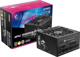 MSI MPG A1000GS PCIE5 ATX 3.1 žaidimų maitinimo šaltinis Modulinis 80 Plus Gold 1000W 100% japoniškas 105°C kondensatorius ATX maitinimo šaltinis