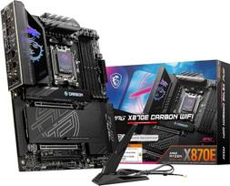 MSI MPG X870E Carbon WiFi X870E mikroschemų rinkinys ATX pagrindinė plokštė MB6589