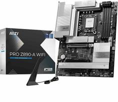 MSI PRO Z890-A WiFi pagrindinė plokštė, ATX – palaiko „Intel Core Ultra“ procesorius (2-oji serija), LGA 1851-90A SPS VRM, „DDR5 Memory Boost“ (9200+ MT/s OC), „PCIe 5.0 x16“ ir „4.0 x16“, „M.2 Gen5“, „Wi-Fi 7“, „5G LAN“