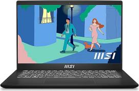 MSI „Portable Modern 14 C12M-017XES“ 14 colių FHD (1920 x 1080) 60 Hz, „I7-1255U“, „Iris XE“ integruota grafika, DDR IV 16GB (3200 MHz) 512GB SSD