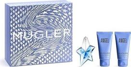 Mugler Angel Set Eau de Parfum 25ml + Body Milk 50ml + Perfuming Shower Gel 50ml Moteriški kvepalai Amber Gourmand Fragrance Fascinating Fragrance