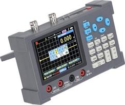 Multimetras-signalų generatorius-skaitmeninis osciloskopas su 250 /s