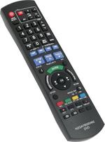 N2QAYB000462 Atsarginis nuotolinio valdymo pultas, tinkantis „Panasonic“ DVD įrašymo įrenginiams DMR-EX86EB-K, DMR-EX86EB, DMR-EX773EB-K, DMR-EX773EB ir DMR-EX83EB
