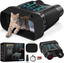 Naktinio matymo prietaisas 4K, 36 MP, 8 kartų skaitmeninis priartinimas, binoklis su 7 pakopų naktinio matymo režimu, 4,5 colio HD ekranas, 4500 mAh įkraunama baterija, infraraudonųjų spindulių binoklis, naktinio matymo prietaisai, skirti kempingui, su 32