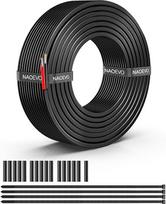 NAOEVO 16 AWG laidų komplekto prailginimas, 2 laidų šviesos juostos prailginimo laidų komplekto rinkinys (30 pėdų)