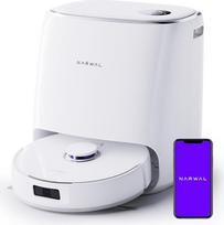 Narwal Freo X Ultra Saugroboter mit Wischfunktion, Wischroboter Selbstreinigend mit 8.200 Pa Saugkraft, All-in-One-Dockingstation, Verwicklungsfrei, DirtSense™, 3D-Strukturlicht