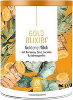 NATURTREU® Gold Elixir Auksinio pieno milteliai ciberžolės Latte ruošimui - yra 300 g miltelių - auksinis pienas su ciberžole Ashwagandha ir cinamonu - veganiškas ir laboratorijoje patikrintas