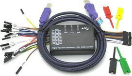 Naujas 16 kanalų, 100 MHz dažnio USB loginis analizatorius, skirtas FPGA