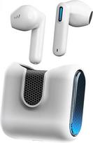 NE49 „Translator“ ausinės – realaus laiko 3,6 mm storio ypač plonos ausinės, skirtos miegoti ant šono, su balso vertimo funkcija (ENC), „Bluetooth“ ausinės, belaidės, 40 valandų baterijos veikimo laikas (baltos)