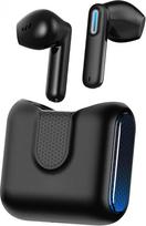 NE49 „Translator“ ausinės – realaus laiko 3,6 mm storio ypač plonos ausinės, skirtos miegoti ant šono, su balso vertimo funkcija (ENC), „Bluetooth“ ausinės, belaidės, 40 valandų baterijos veikimo laikas (juodos)