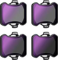 NEEWER 4 ND filtrų rinkinys, suderinamas su DJI Avata 2, neutralaus tankio filtras ND8/ND16/ND32/ND64, dronų objektyvų priedai, dvipusis dengtas HD stiklas, netrukdo objektyvo dangteliui