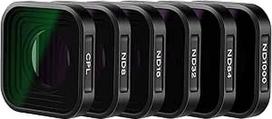 NEEWER ND filtrų rinkinys, suderinamas su "GoPro Hero 13 12 11 10 9 Black", 6 vnt. (CPL/ND8/ND16/ND32/ND64/ND1000) Hero 9 Hero 10 Hero 11 Veiksmo kamerų priedai Neutralaus tankio poliarizatoriaus filtrų rinkinys