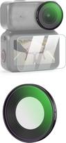 NEEWER UV filtras, suderinamas su DJI Osmo Nano, prisukamas veiksmo kameros objektyvas, apsauginis ultravioletinių spindulių filtras, daugiasluoksnis dengtas optinis stiklas, nuotraukų priedai su grūdinto stiklo ekrano apsauga