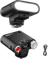 NEEWER Z160U-S fotoaparato blykstė „Speedlite“, suderinama su „Sony“ | Suderinama su „Godox“, 18 Ws, GN14, 6000 K, TTL, 1/8000 HSS, fotoaparato blykstė, USB-C 1100 mAh baterija, 1,4 s įkraunama 1100