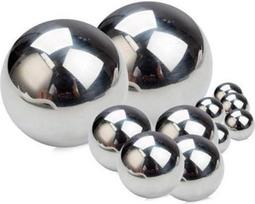 Nerūdijančio plieno rutuliai 304 Nerūdijančio plieno rutuliukai, tikslūs, vientisi, M3, 4, 5, 6, 7, 8, 9, 12, 13 mm, M12 * 100 g (apie 14 vnt.)