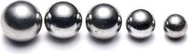 Nerūdijančio plieno rutuliai 304: 3, 4, 5, 6, 7, 8, 9, 12, 13 mm. Nerūdijančio plieno rutuliai – vientisi, tikslūs, apvalūs, 14 mm (27 vnt. pakuotė)