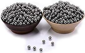 Nerūdijančio plieno rutulys 304, precizinis plieninis rutulys, vientisas rutulys, apvalus plieninis rutulys, 1 kg – 9 mm.