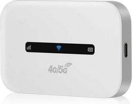 Nešiojamas 4G/5G „Wi-Fi“ kelioninis maršrutizatorius, 4G LTE „Wi-Fi“ prieigos taškas su SIM kortelės lizdu, 4G interneto prieigos taškas, skirtas iki 10 vartotojų kelionėms, mobiliesiems telefonams, kompiuteriams, nešiojamiesiems kompiuteriams, 3000 mAh n
