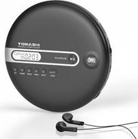 Nešiojamas CD grotuvas su „Bluetooth“, CD grotuvas su ausinėmis, „ESP 40 sekundžių“ – namams, kelionėms, stereofoninis CD grotuvas su LCD ekranu, skirtas suaugusiems, studentams ir vaikams
