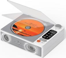 Nešiojamas CD grotuvas, „Leapwell“ nešiojamas CD grotuvas su garsiakalbiu, „Bluetooth“ CD grotuvas su nuotolinio valdymo pultu, vaikams skirtas mini CD grotuvas su „Anti-Skip“ funkcija, „AUX“, optiniu įvesties jungtimi, USB ir LCD ekranu, baltos spalvos