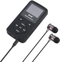 Nešiojamas DAB/DAB+ radijas, "Bluetooth" MP3 grotuvas su ausinėmis, TF kortelės palaikymas, kišenės, skaitmeninis radijo imtuvas žygiams, sportui, lauke