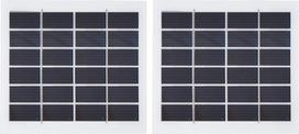 Nešiojamas saulės kolektorius, didelis energijos konversijos efektyvumas, 2 W, 6 V, mini saulės elementai, skirti namų apšvietimo sistemai, atsparus nusidėvėjimui, vandeniui atsparus saulės kolektorius, skirtas naudoti patalpose ir lauke