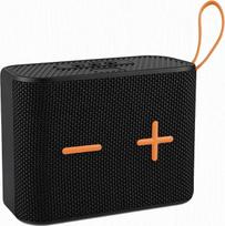 Nešiojamas „Bluetooth“ garsiakalbis, 8 W stereo, TWS, FM radijas, TF/USB, 1200 mAh baterija, skirtas naudoti lauke ir ant stalo, juodos spalvos