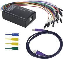 Nešiojamasis 16 kanalų loginis analizatorius su 100 MHz diskretizavimo dažniu ir USB jungtimi