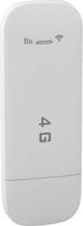 Nešiojamasis 4G LTE USB „Wi-Fi“ maršrutizatorius su SIM kortelės lizdu, jungtimis 0 įrenginiams, WPA ir WP šifravimu, spalvotas, „Wi-Fi“ ir „Hotspot“ įrenginys (baltas)