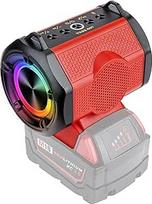 Nešiojamasis belaidis garsiakalbis, skirtas "Milwaukee M18 18V" akumuliatoriui, mažas belaidis garsiakalbis statybvietėms, namams ir vakarėliams (akumuliatorius neįtrauktas)