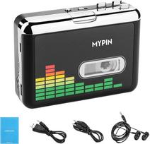 Nešiojamasis kasečių grotuvas, skaitmeninis USB garso muzikos/kasetės į MP3 keitiklis, kasetės įrašymo įrenginys tiesiogiai įrašomas į USB atmintinę / nereikia kompiuterio