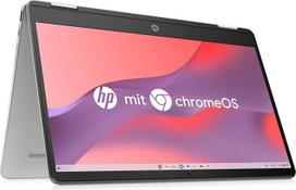 Nešiojamasis kompiuteris "HP Chromebook x360", 14 colių jutiklinis ekranas, "Intel Celeron N4120", 4GB DDR4 RAM, 64GB eMMC, "Intel UHD Graphics 600", "ChromeOS" operacinė sistema, QWERTZ, "Germini", keraminė balta