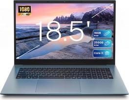 Nešiojamasis kompiuteris su 18,5 colių FHD ekranu, dirbtinio intelekto palaikymu, 16GB RAM ir 256GB SSD