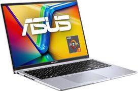 Nešiojamasis kompiuteris „ASUS Vivobook 16 M1605YA“ | 16 colių WUXGA 16:10 IPS ekranas | „AMD Ryzen 7 7730U“ | 16GB RAM | 512GB SSD | „AMD Radeon“ | „Windows 11 Home“ | QWERTZ | „Cool Silver“
