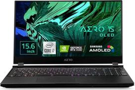 NEŠIOJAMASIS KOMPIUTERIS „GIGABYTE Aero 15 OLED KC-8ES5130SP“ su procesoriumi i7-10870H, vaizdo plokšte 3060P, 16GB RAM, 512GB atminties, 15,6 colių ekranu, „Windows 10“