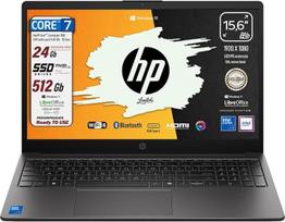 Nešiojamasis kompiuteris „HP 250 G10“ su procesoriumi „Intel Core i7-1355U“ (13-oji karta, 10 branduolių), iki 5 GHz, 32GB RAM, 1 TB SSD, 15,6 colių FHD ekranas, „Wi-Fi 6“, „Bluetooth“, internetinė kamera, HDMI, „Windows 11 Pro“, „Cybersaver“, paruoštas