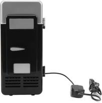 Nešiojamasis mini šaldytuvas, USB įkraunamas vieno bako šaldytuvas su energiją taupančiu vėsinimu, tinkamas miegamiesiems, bendrabučiams