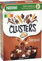 Nestlé CLUSTERS Chocolate, kruopos, pagamintos iš 59 % viso grūdo grūdų, su šokoladu ir migdolais, su vitaminais, kalciu ir geležimi, pakuotė po 1 (1 x 330 g)