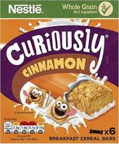 Nestlé Curiously Cinnamon pusryčių batonėlis 6 x 25g (150g)