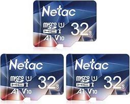 Netac 32GB SD kortelė "3-in-1" pakuotėje - didelės spartos atminties kortelė veidrodiniam fotoaparatui, 32G/64G blykstės kortelė