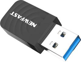 NEWFAST galingas belaidis „Stick“ AC 1300Mbps NF-U323 „Nano“ USB adapteris su „Wi-Fi“