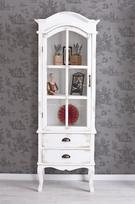nežinomas „Palazzo mxa064“ balta vitrina, kaimiško stiliaus komoda, 166 cm, medinė
