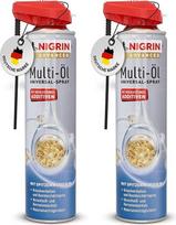 NIGRIN „Advanced Multi Oil“ – „Multi Oil Superior“: puikios tepimo ir įsiskverbimo savybės, apsauga nuo nusidėvėjimo ir korozijos, valo plastiką ir metalą, 400 ml (2 vnt. pakuotė)