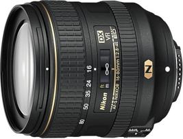 Nikon 16-80mm f/2.8-4E VR DX AF-S ED priartinantis NIKKOR objektyvas - (atnaujintas)