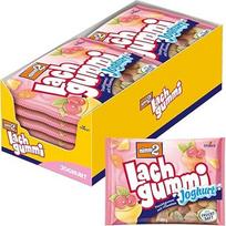 nimm2 Lachgummi Jogurtas - 14 x 200g - vaisių guminukai su vaisių sultimis, vitaminais ir jogurtu - šešių skonių saldainiai
