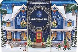 NIVEA Advento kalendorius moterims 2025 - Advento kalendorius moterims su 24 rūpestingomis NIVEA mini ir aksesuarais - Kalėdinė dovana - Dovana
