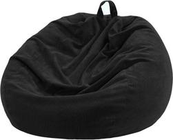 Nobildonna Bean Bag kėdė vaikams ir suaugusiesiems - tik užvalkalas (be užpildo) sofos pliušiniams gyvūnams 110 x 89 cm