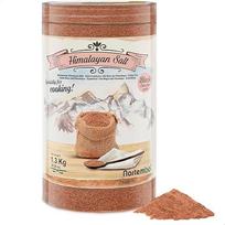 Nortembio Himalajų juodoji druska 1,3 kg Labai smulki (0,5-1 mm) Kala Namak 100% natūrali gurmaniška kiaušinių skonio druska Veganiška virtuvės druska Nerafinuota Be konservantų Iš Pandžabo Pakistano