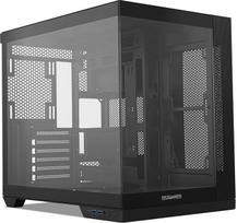 NOX Xtreme Products „Hummer Astra NEO Black“ – ATX/Micro-ATX/ITX vidutinio dydžio korpusas su berėmiais stikliniais šoniniais skydeliais, vieta iki 9 ventiliatorių, suderinamas su iki 400 mm ilgio vaizdo plokštėmis, USB-C ir USB 3.0, juodos spalvos